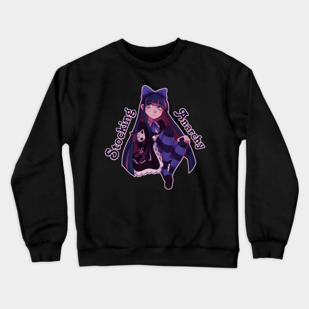 Stocking Anarchy Crewneck Sweatshirt by Probablynotsam